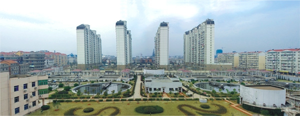 江西最大污水處理廠——南昌朝陽(yáng)污水處理廠二期工程（省、市優(yōu)良工程，獲滕王閣杯）
